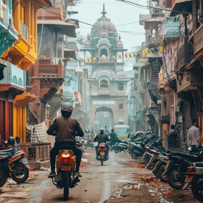 transporte local económico para mochileros en Asia