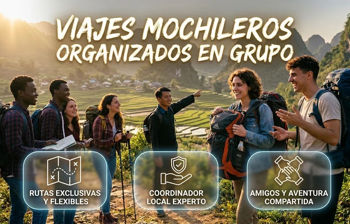 Viajes mochileros organizados